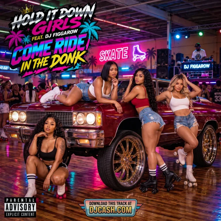 Come Ride In The Donk Single Cover Art - Hold It Down Girls