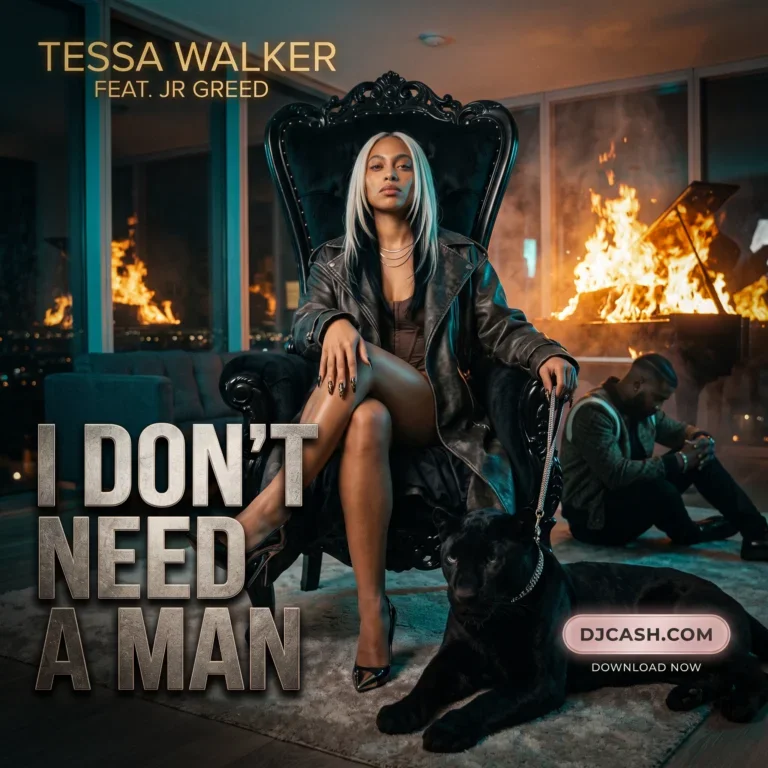 Official cover art for the single I Don't Need A Man by Tessa Walker featuring JR Greed on DJCash.com